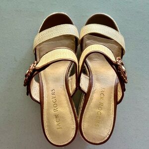 Jack Rogers Women's Tan and Brown Sandals